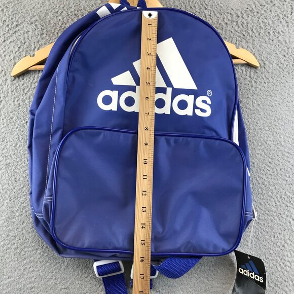 New Adidas Blue Backpack With‎ Logo Design - Picture 7 of 15